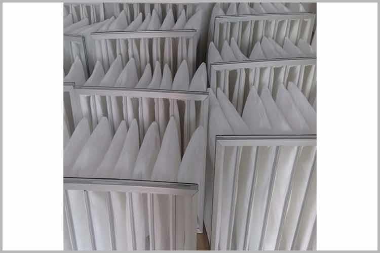 纖維袋式過濾器-初效過濾器是空調系統的初級過濾，主要用于過濾5μm以上塵埃粒子