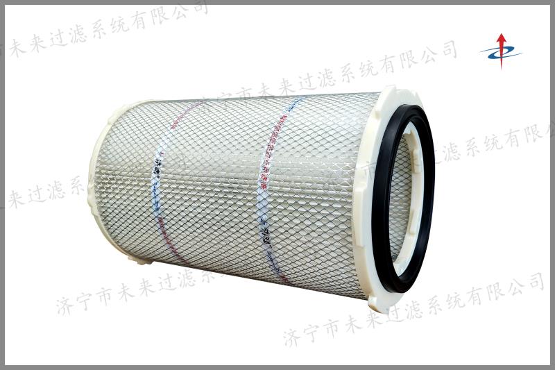 濾筒與滑板連接處采用低硬度高強度發泡密封膠圈密封，能夠保障無灰塵滲漏，過濾精度可達到9成