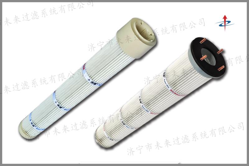 吊裝式除塵濾筒除塵率高達9成，采用寬褶設計，過濾面積大，且電鍍鋅端蓋，不會生銹