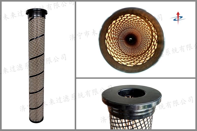 耐高溫除塵濾筒根據實際的使用工況，選用原裝進口阻燃濾材使整個濾筒具有良好的阻燃性能